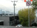 walking down Queen Anne Avenue