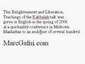 Marc Gafni Teaches Kabbalah (Jewish Mysticism) IX