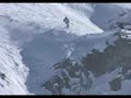 verbier big mountain free ride / freeski descent
