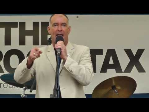 tommy sheridan - Saturday 1st June 2013 saw a rally against the bedroom tax in George Square in Glasgow, where Tommy Sheridan was the main speaker.