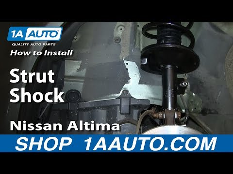 How To Install Replace Front Strut Shock 2002-06 Nissan Altima
