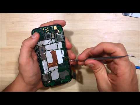 how to remove the screen cover of moto g