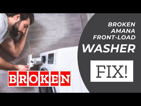 how to drain a washing machine that is broken