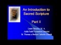 Intro to Sacred Scripture (part 2 of 4)