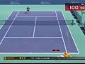 Virtua Tennis 3 Academy Hit 4 lobs in a row Virtua Tennis 3 Academy Hit 4 lobs in a row