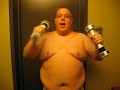 Crisco demonstrate's his new favorite product, the SHAKE WEIGHT