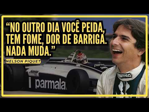 "Quero dedicar o campeonato a mim mesmo." - Nelson Piquet