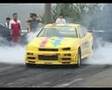 Drag skyline yellow