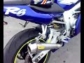 YAMAHA R6 con ARROW a tromboncino - DBKILLER si