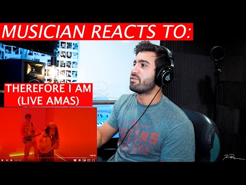 Billie Eilish - Therefore I Am - (Live AMAs 2020) - Musician Reaction