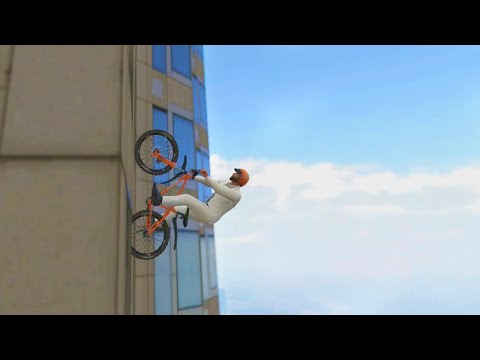 BACKWARDS BUILDING DESCEND (GTA 5 HIT A STUNT #38)