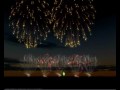 Pyromusical simulation with some popular songs played by the royal philarmonic orchestra of London.