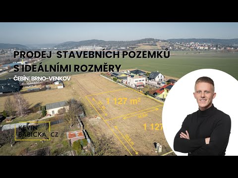 Video PRODEJ  STAVEBNÍCH POZEMKŮ S IDEÁLNÍMI ROZMĚRY