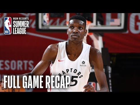 Video: KNICKS vs RAPTORS | Chris Boucher Leads TOR Past NYK | MGM Resorts NBA Summer League