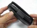 PDair Leather case forHTC P4550/HTC TyTN II Flip Type Black