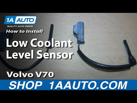 How To Install Replace Low Coolant Level Sensor 1999-08 Volvo V70