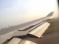 British airways 747 landing at heathrow airport
