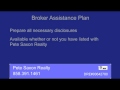 Pete Saxon Realty Broker Assistance For Home Sellers