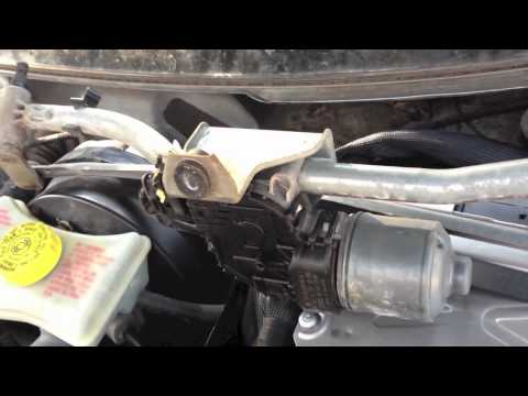 How to replace the wiper linkage/transmission on your Audi A4 B6