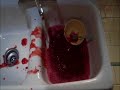bloody pools erupt from every drain.
