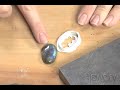 Art Jewelry - Setting a cabochon in a bezel part 1