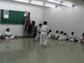 拳友会 少年部のスパーリング(1)