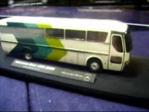 Miniaturas Andreartes - Video 5 (Ônibus MB o371 e MB o400)