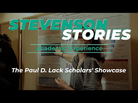 Stevenson Stories: The Paul D. Lack Scholars Showcase