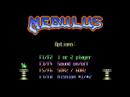 this is the main menu of the classic nebulus by hewson.