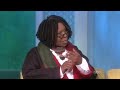 Whoopi and Joy Behar walk off stage while interviewing Bill O'Reilly