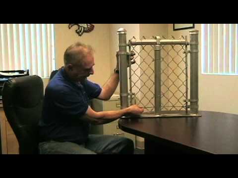 how to patch chain link fence
