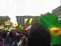 Kurdische Demonstration auf dem Roncalli Platz in Köln
