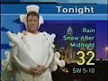 Mark Mathis weatherman as a snowflake