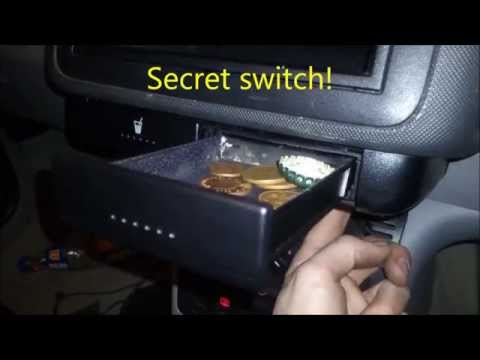 DIY secret compartment VW Audi Skoda Seat SECRET SWITCH Free Hack Mod Polo 6n2