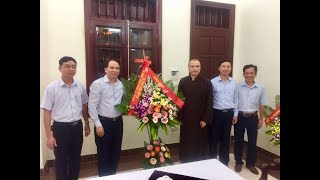 Bí thư Thành ủy Trần Văn Lâm chúc mừng Đại lễ Phật đản