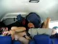 Dans le minibus a Franky, a l'arret bien sur!