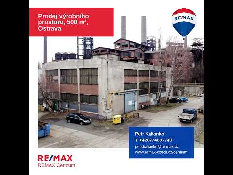 Video Prodej výrobní hala 500 m2, Místecká, Moravská Ostrava