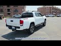 Used 2017 Super White TOYOTA TRD SPORT DOUBLE CAB 5' BED V6 4X4 AT video 1