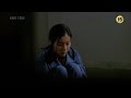 Seoul 1945 ep.50 : cuffed and shackled Han is taking a meal.