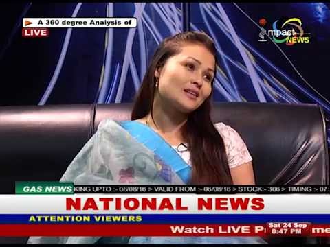 Click to View : Renowned Actor Abenao Elangbam on Manung Hutna 24 September 2016
