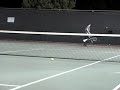 One legged tennis