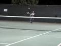 One legged tennis