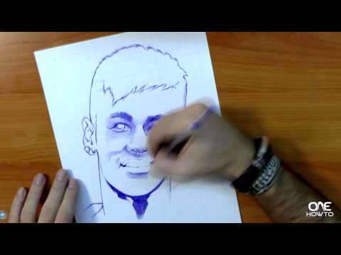 how to draw neymar