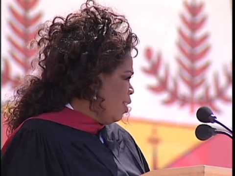 address - Help us caption and translate this video on Amara.org: http://www.amara.org/en/v/3Vv/ Oprah Winfrey, global media leader and philanthropist, spoke to the Cla...