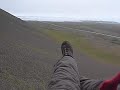 Gliding along Esja