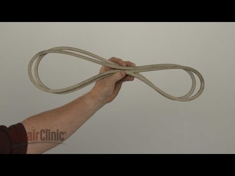 how to replace the belt on a craftsman lt1000