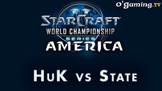 WCS NA Challenger - Day 2 - 1er BO - HuK vs State