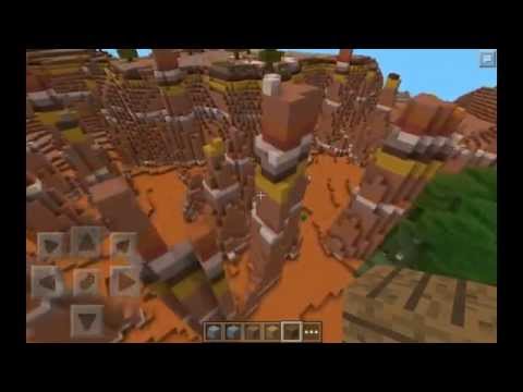 0.9.5 EXCLUSIVE! | BRYCE MESA BIOME SEED - Minecraft Pocket Edition 0.9.5 Seed