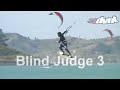 Kiteboarding tricks in Slow Motion - Blind judge 3, Raley to blind, darkside, frontroll to blind