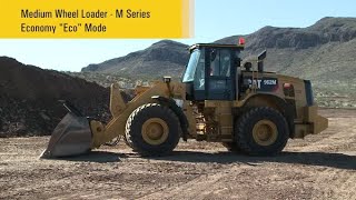 Your Cat wheel loader features an intelligent Economy Mode